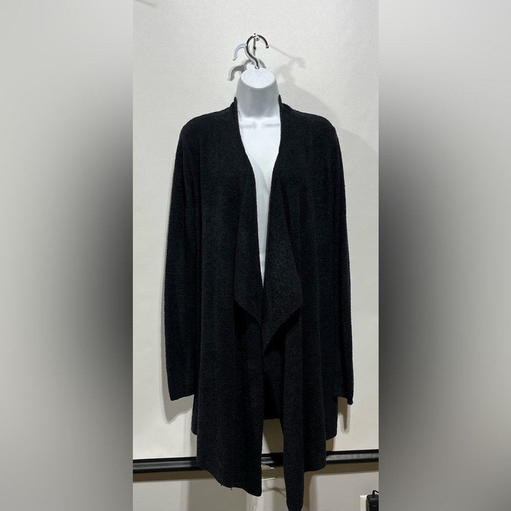 Barefoot Dreams Black Super Soft Cardigan Sweater Women’s Size S/M